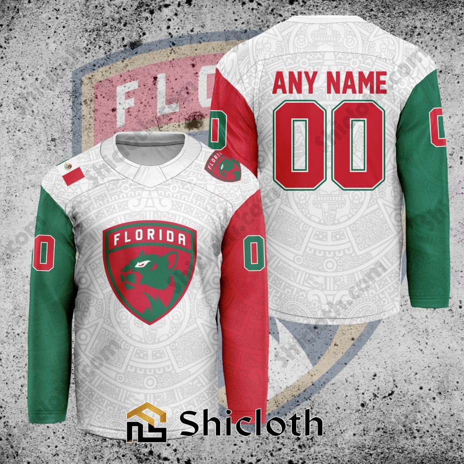 NHL Florida Panthers Mexican Heritage Hockey Jersey