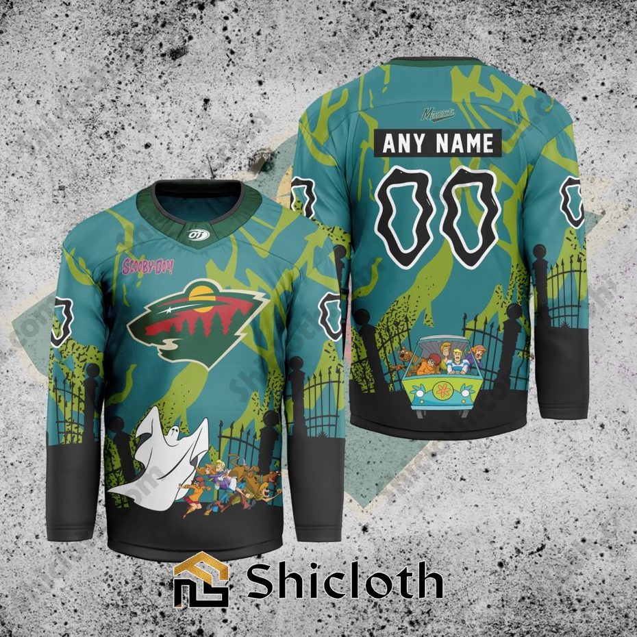 NHL Minnesota Wild Scooby-Doo Hockey Jersey