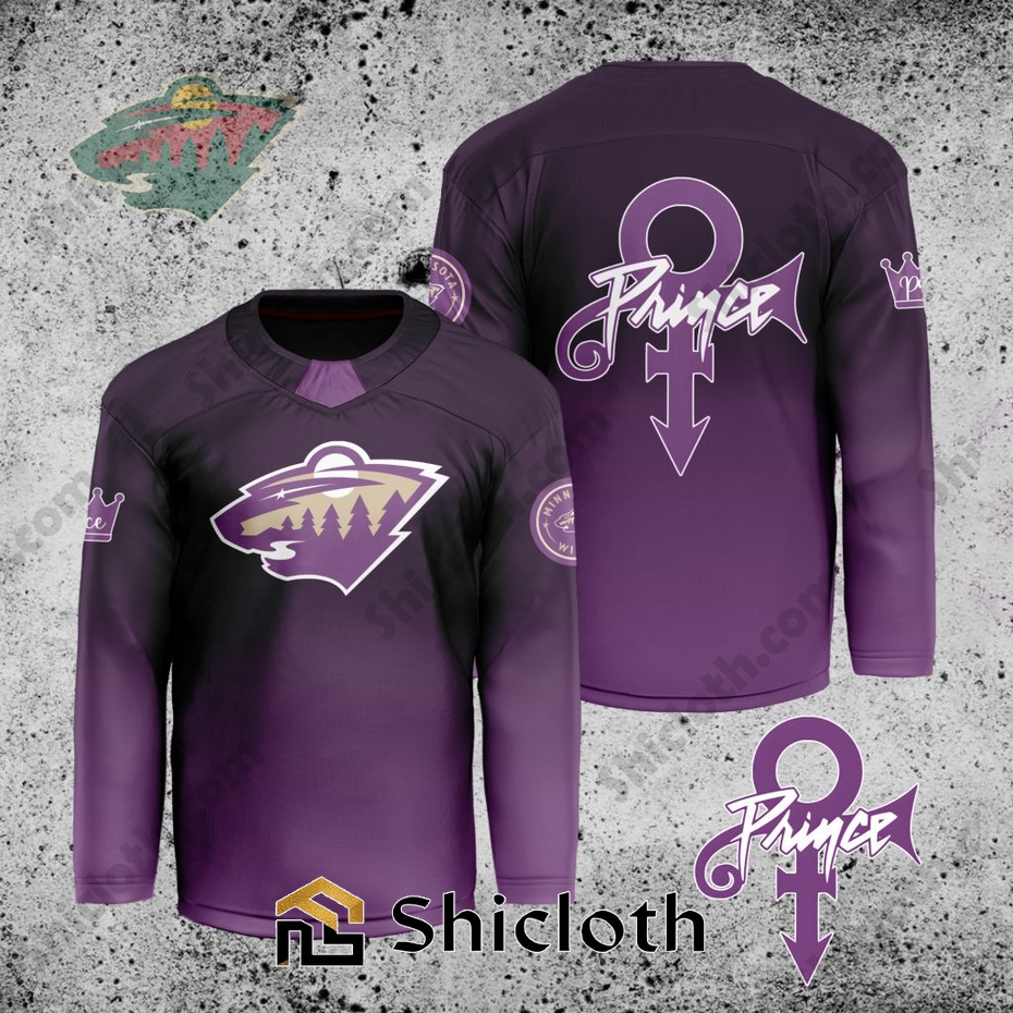 NHL Minnesota Wild X Prince Hockey Jersey