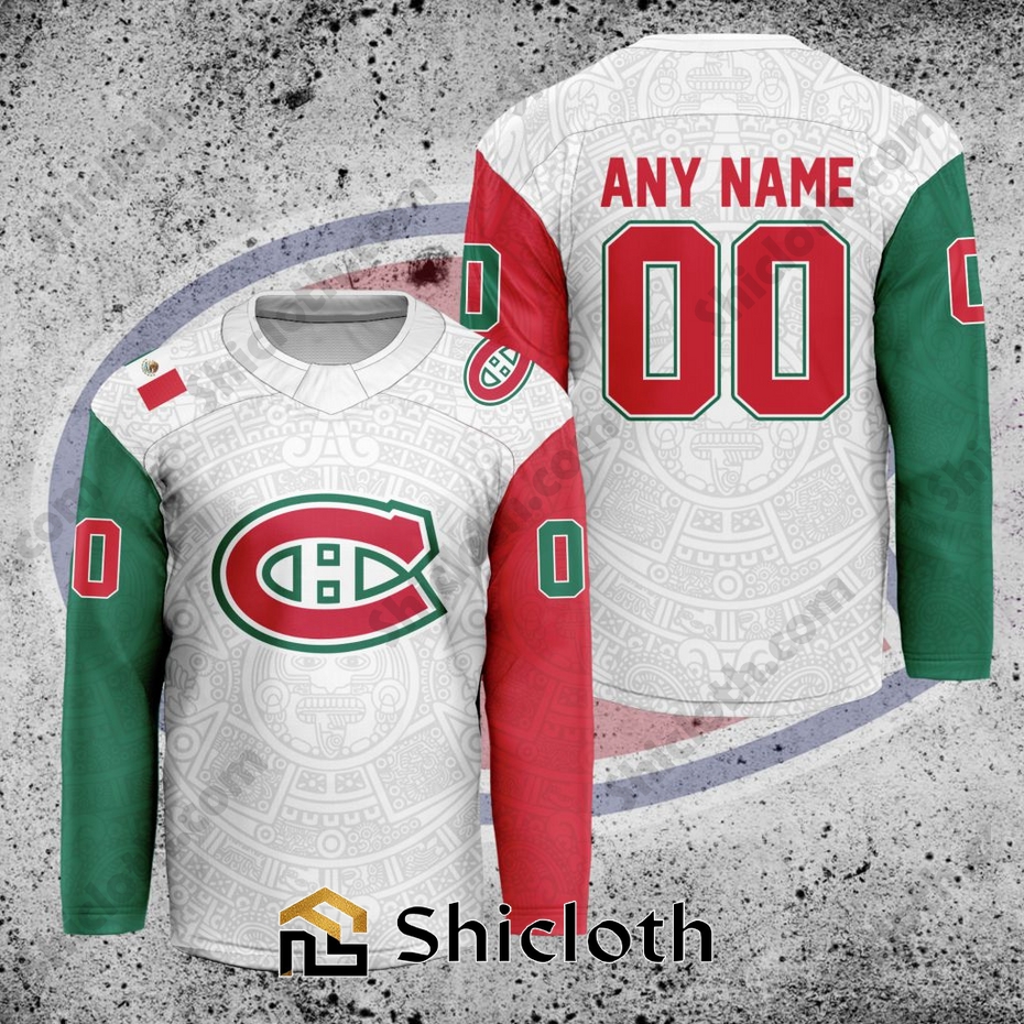 NHL Montreal Canadiens Mexican Heritage Hockey Jersey