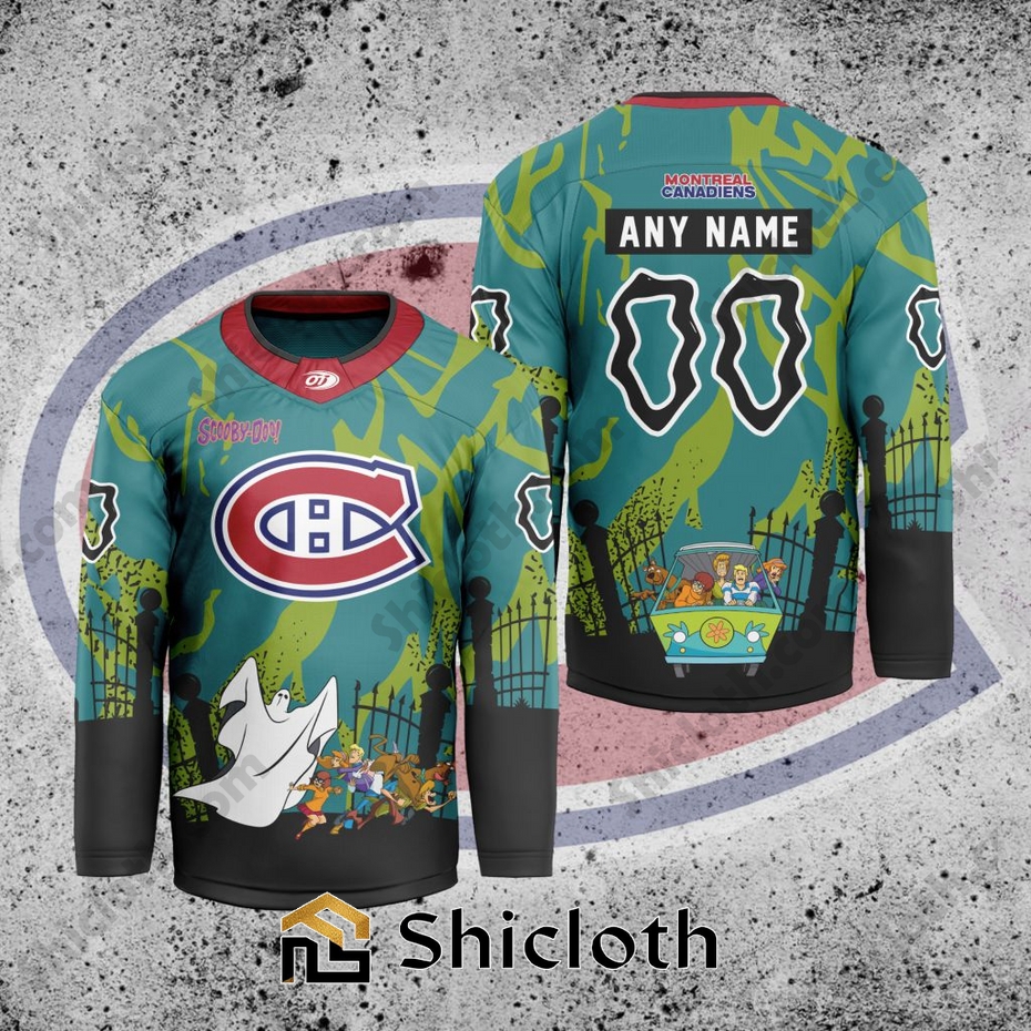 NHL Montreal Canadiens Scooby-Doo Hockey Jersey