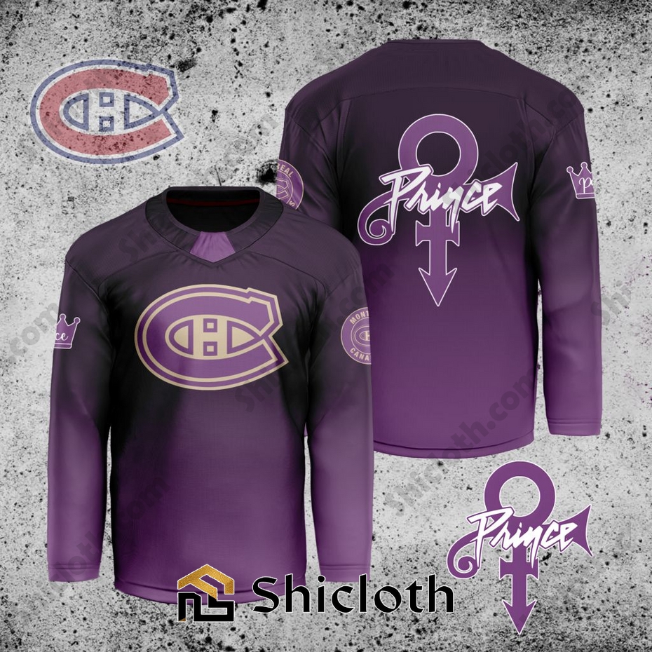 NHL Montreal Canadiens X Prince Hockey Jersey