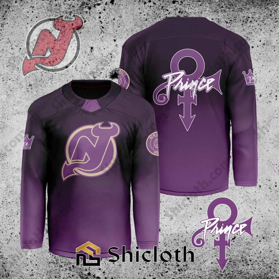 NHL New Jersey Devils X Prince Hockey Jersey