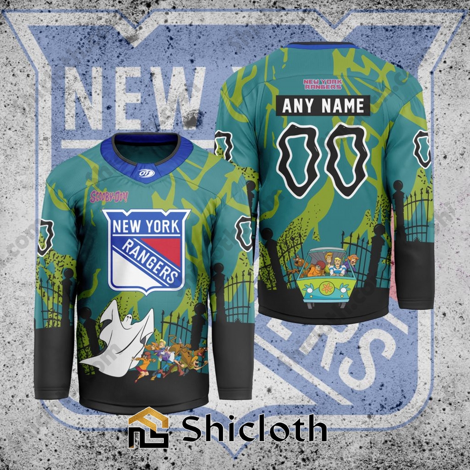 NHL New York Rangers Scooby-Doo Hockey Jersey