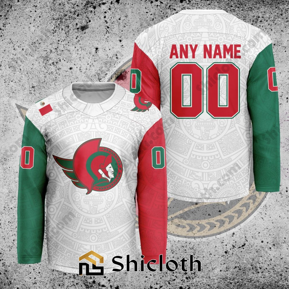 NHL Ottawa Senators Mexican Heritage Hockey Jersey