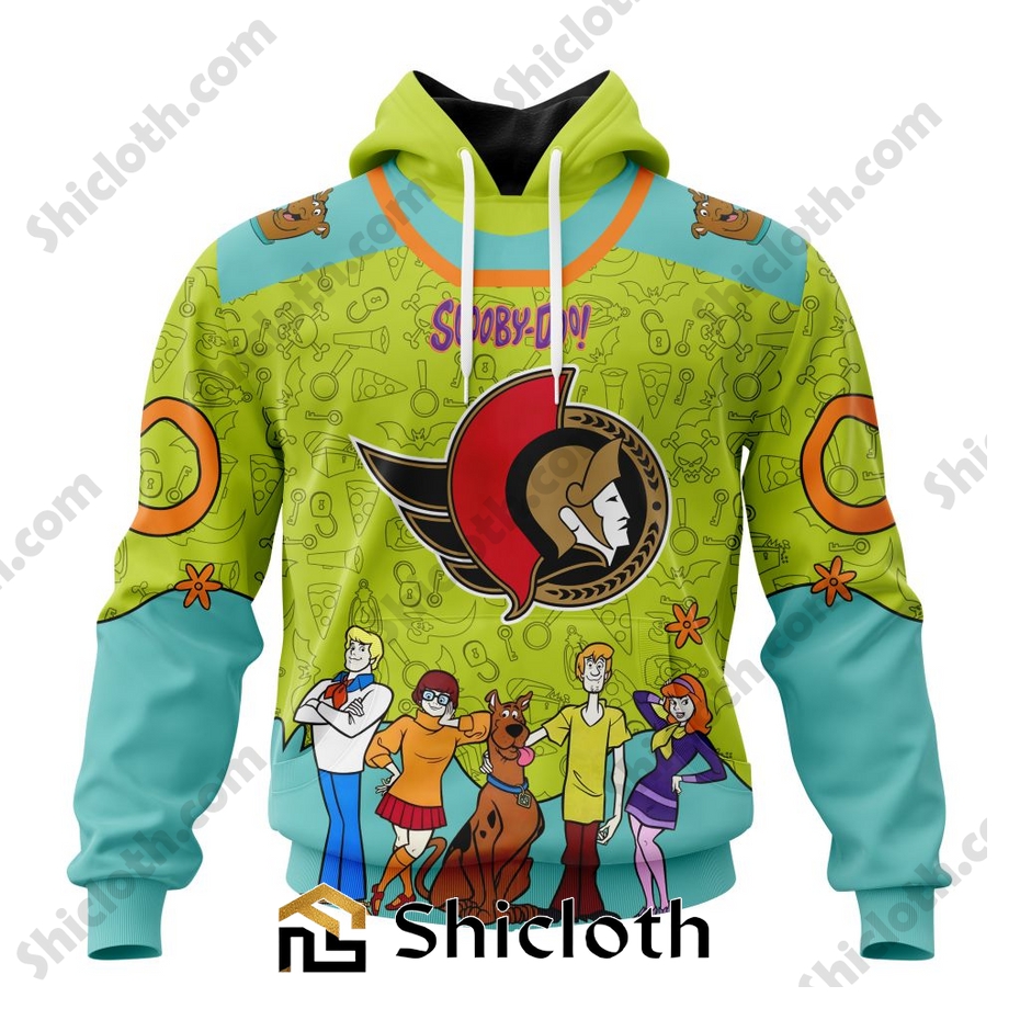 NHL Ottawa Senators Scooby-Doo Hoodie