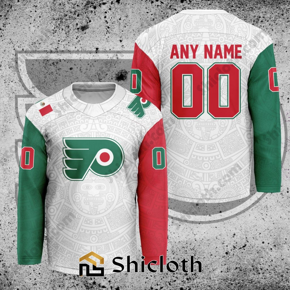 NHL Philadelphia Flyers Mexican Heritage Hockey Jersey