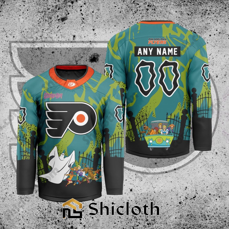 NHL Philadelphia Flyers Scooby-Doo Hockey Jersey