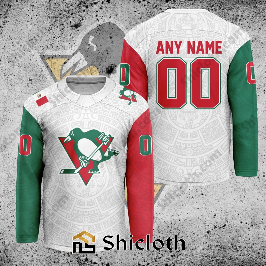 NHL Pittsburgh Penguins Mexican Heritage Hockey Jersey