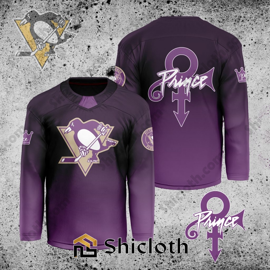 NHL Pittsburgh Penguins X Prince Hockey Jersey