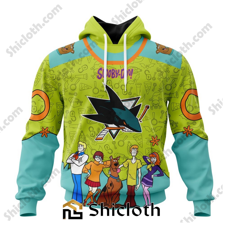 NHL San Jose Sharks Scooby-Doo Hoodie