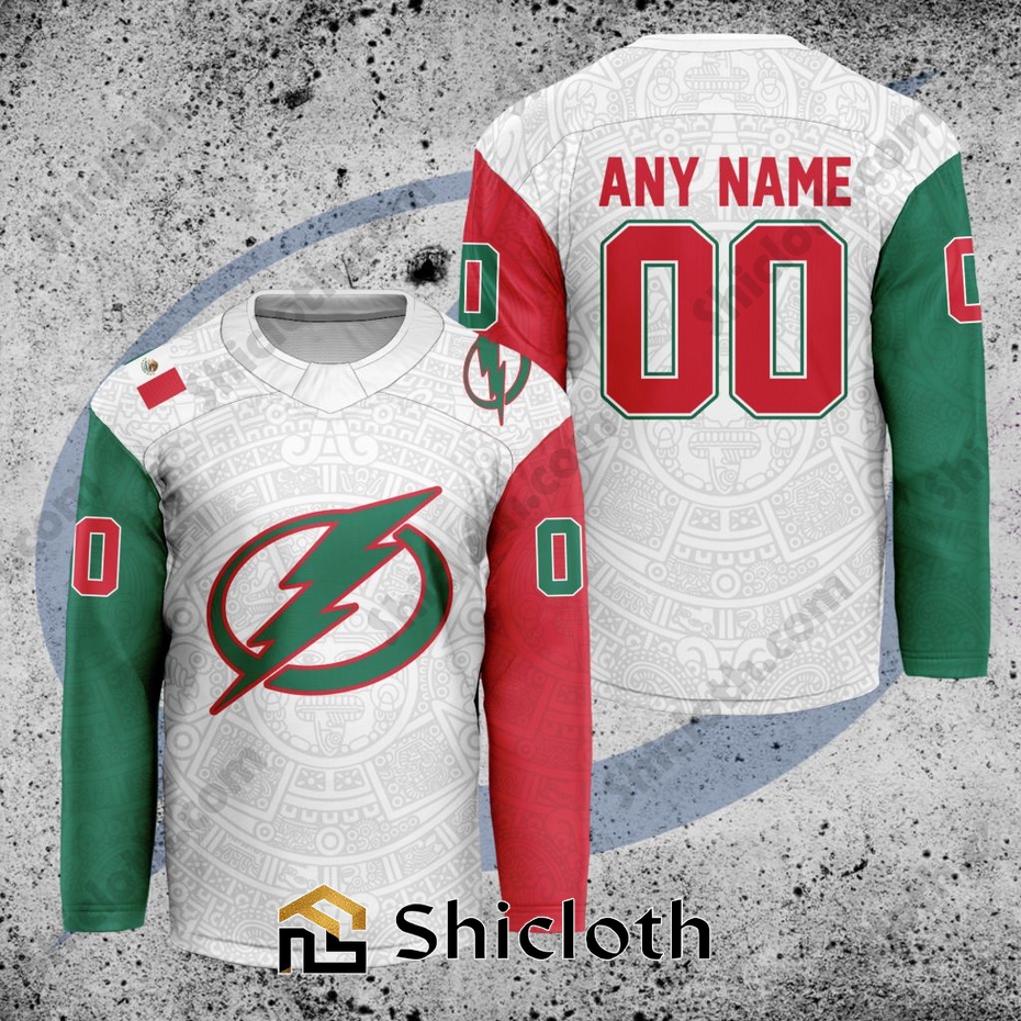 NHL Tampa Bay Lightning Mexican Heritage Hockey Jersey