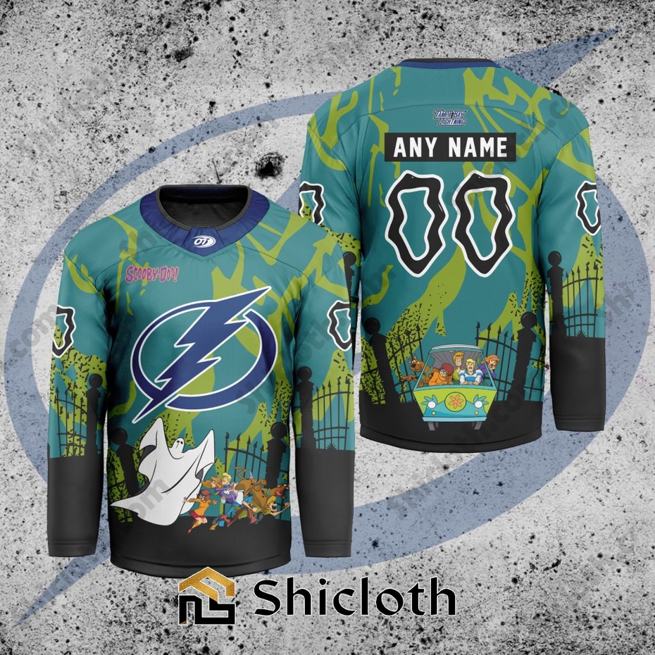 NHL Tampa Bay Lightning Scooby-Doo Hockey Jersey