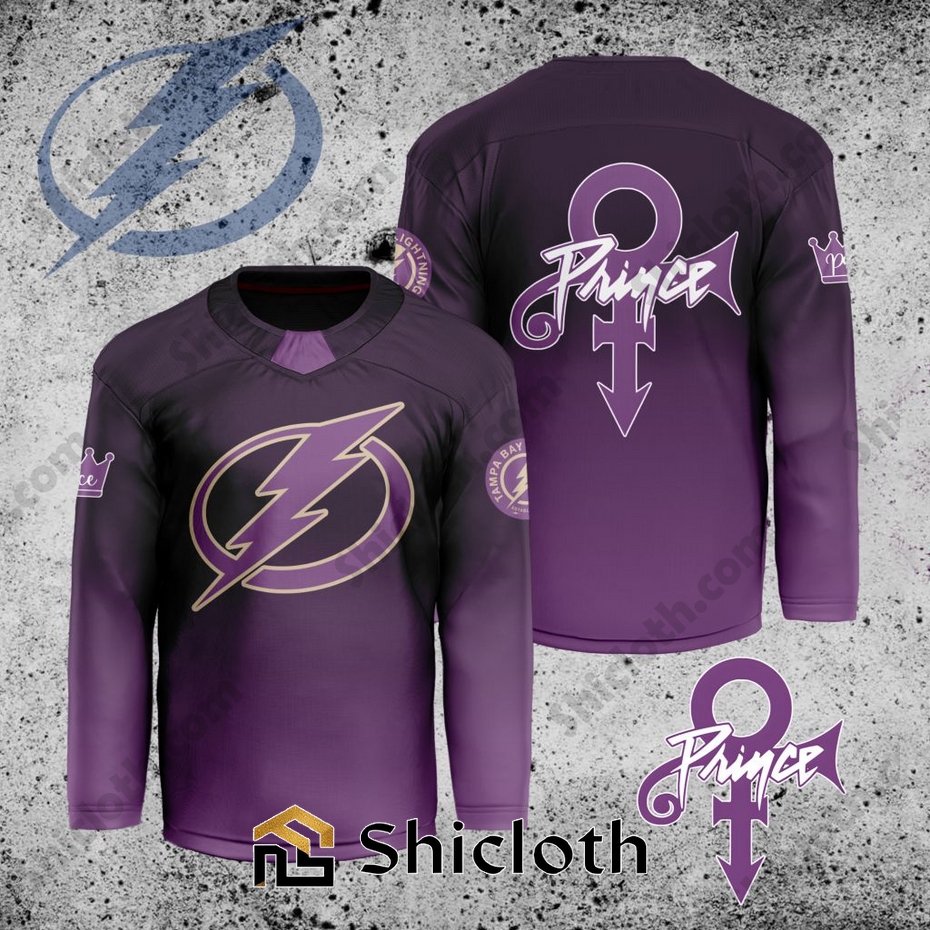 NHL Tampa Bay Lightning X Prince Hockey Jersey