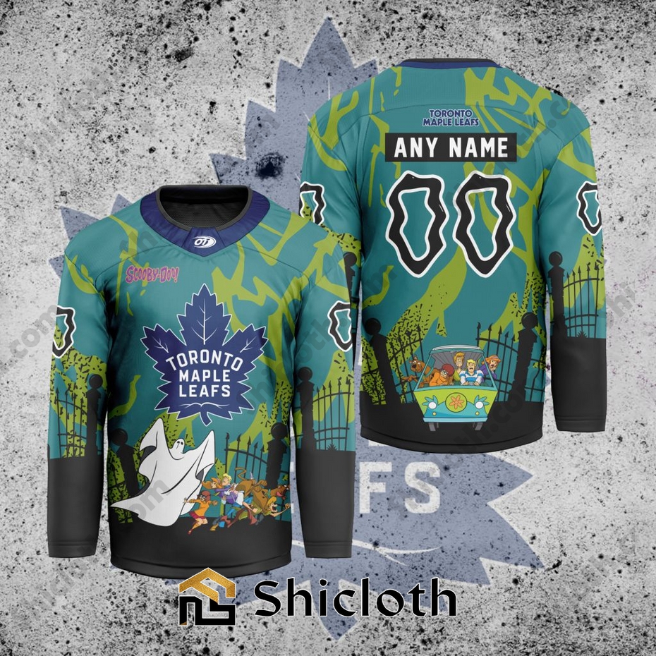 NHL Toronto Maple Leafs Scooby-Doo Hockey Jersey