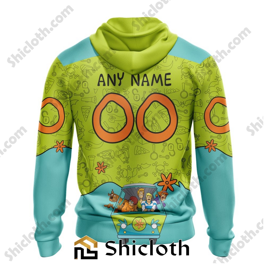 Alternative view of NHL Toronto Maple Leafs Scooby-Doo Hoodie