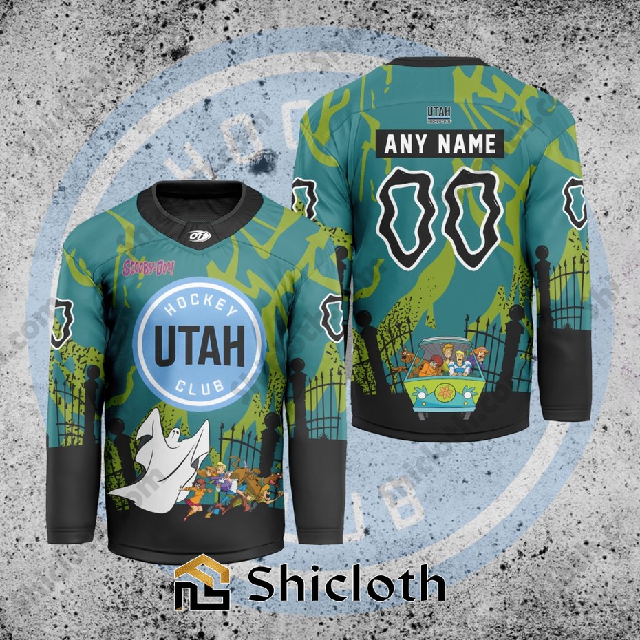 NHL Utah Hockey Club Scooby-Doo Hockey Jersey