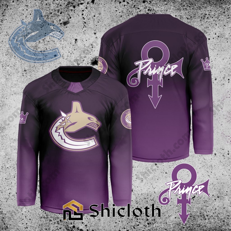 NHL Vancouver Canucks X Prince Hockey Jersey