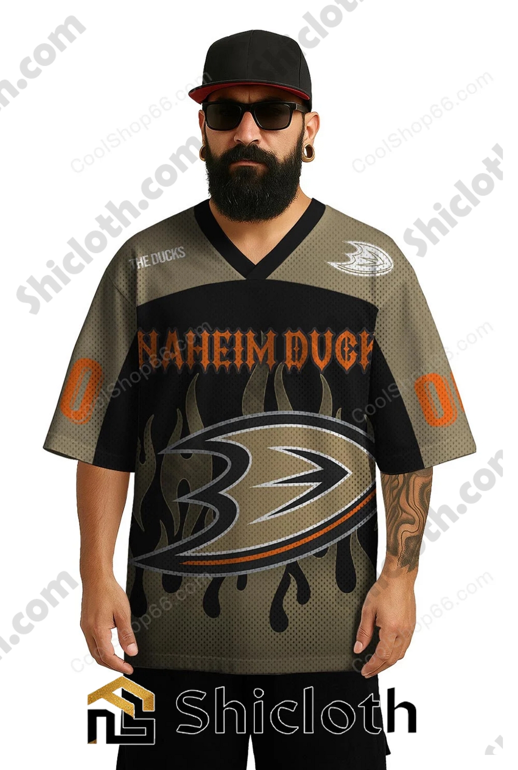 Anaheim Ducks NHL Mesh Jersey