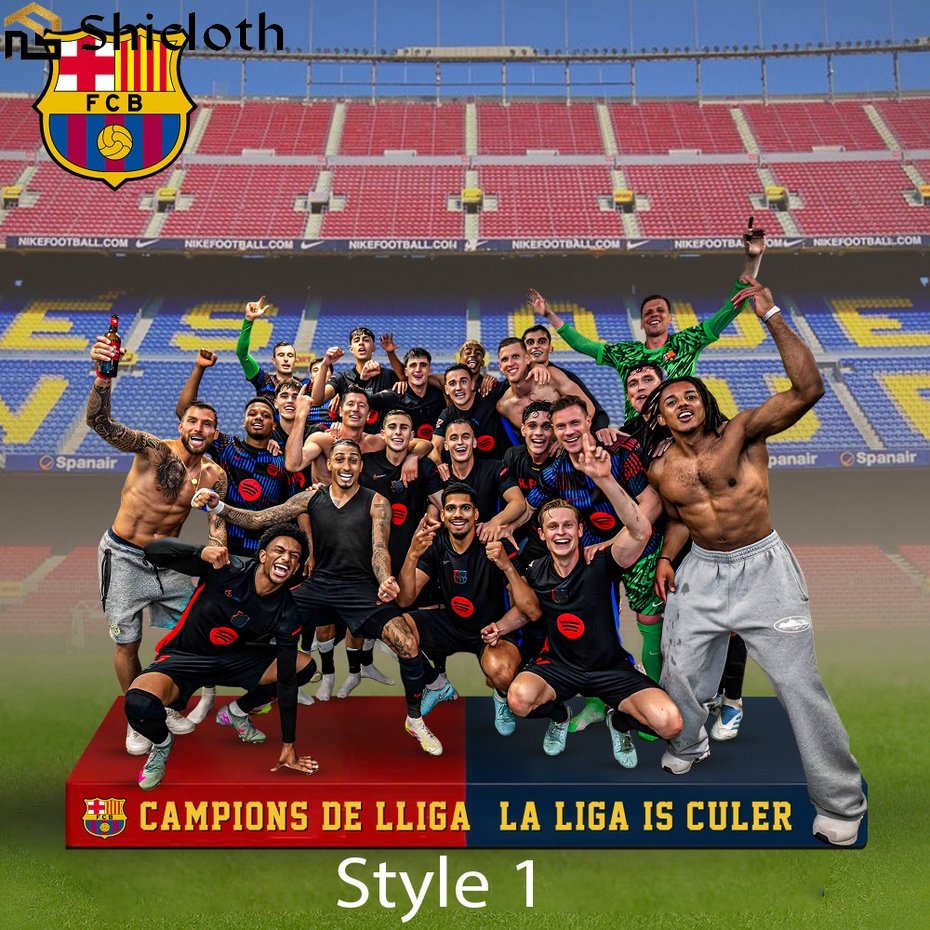 Barcelona Campions De Lliga La Liga Is Culer Ornament