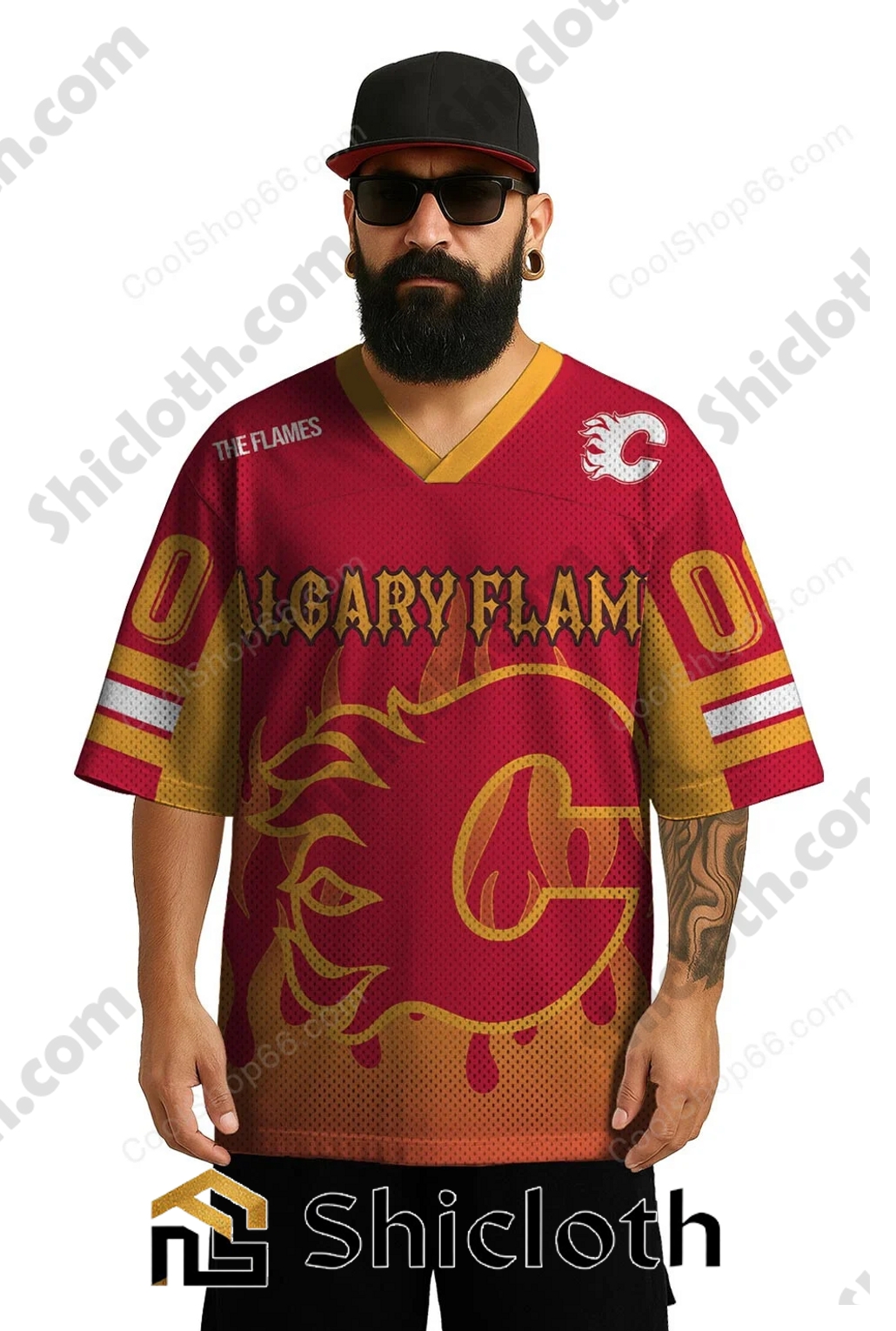 Calgary Flames NHL Mesh Jersey