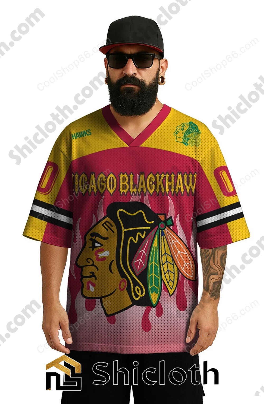 Chicago Blackhawks NHL Mesh Jersey