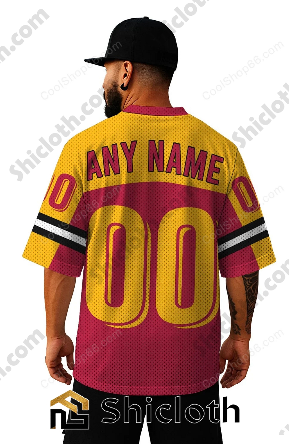 Alternative view of Chicago Blackhawks NHL Mesh Jersey