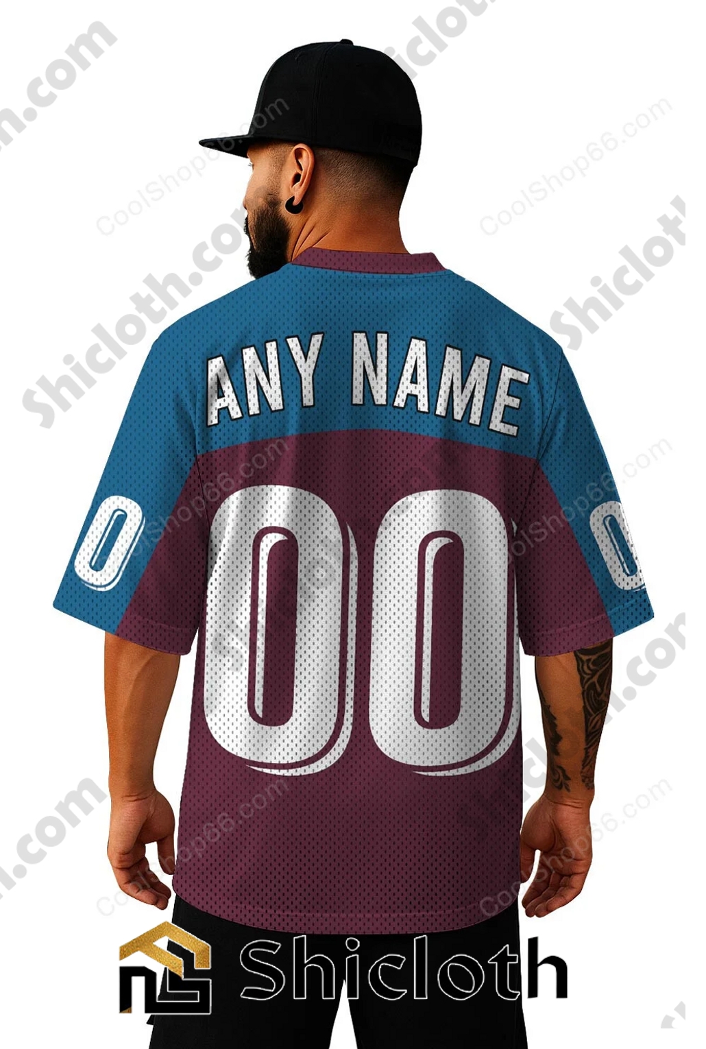 Alternative view of Colorado Avalanche NHL Mesh Jersey