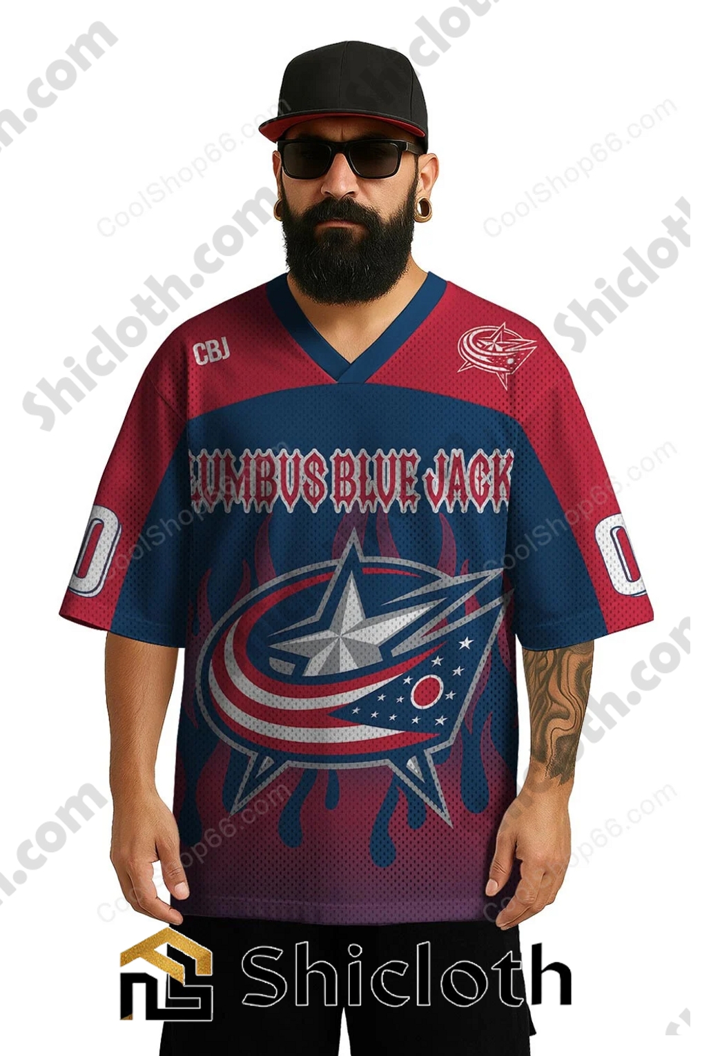 Columbus Blue Jackets NHL Mesh Jersey