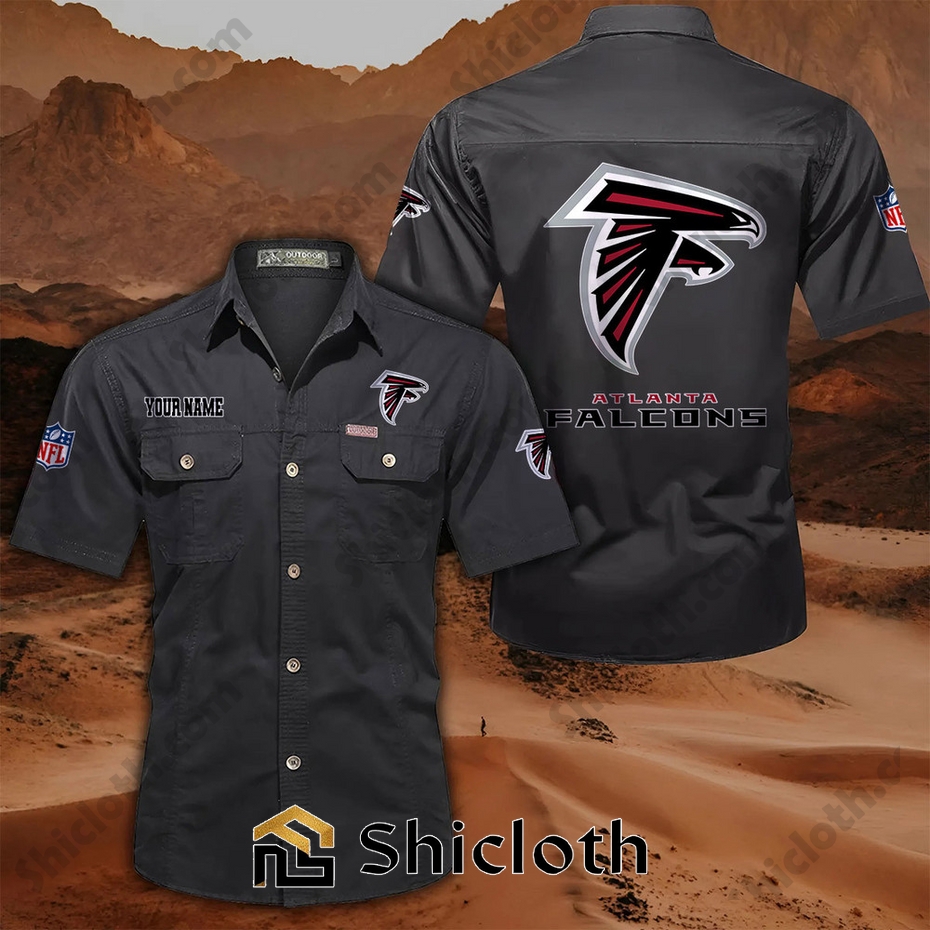 Custom name Atlanta Falcons Cargo Shirt