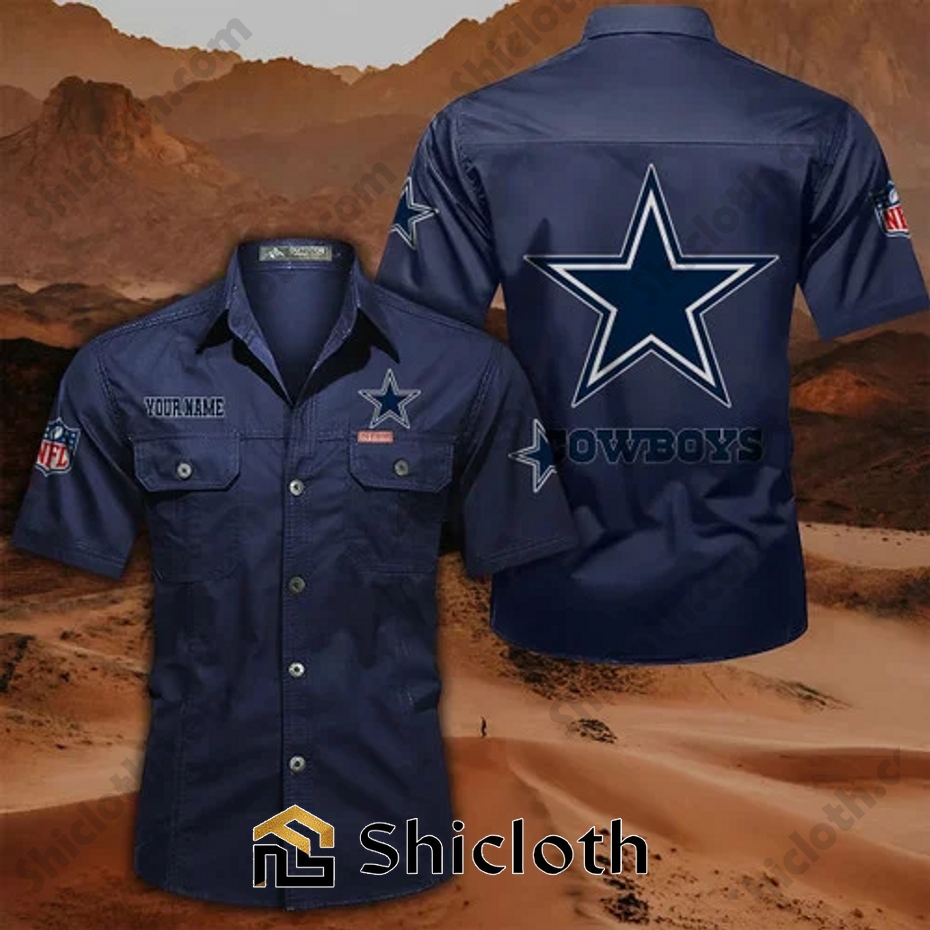 Personalized name Dallas Cowboys Cargo Shirt