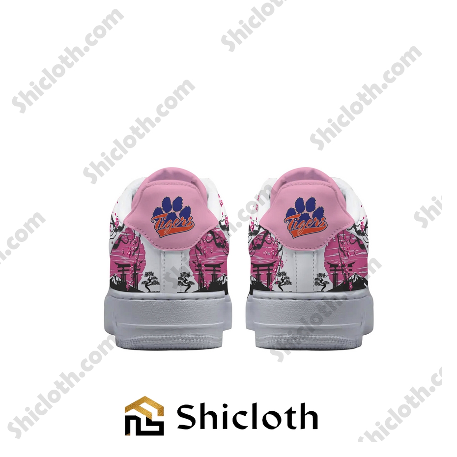 Detroit Tigers 4x World Series Champs X Sakura Nike Air Force Shoes 3 Detroit Tigers 4x World Series Champs X Sakura Nike Air Force Shoes - Image 3