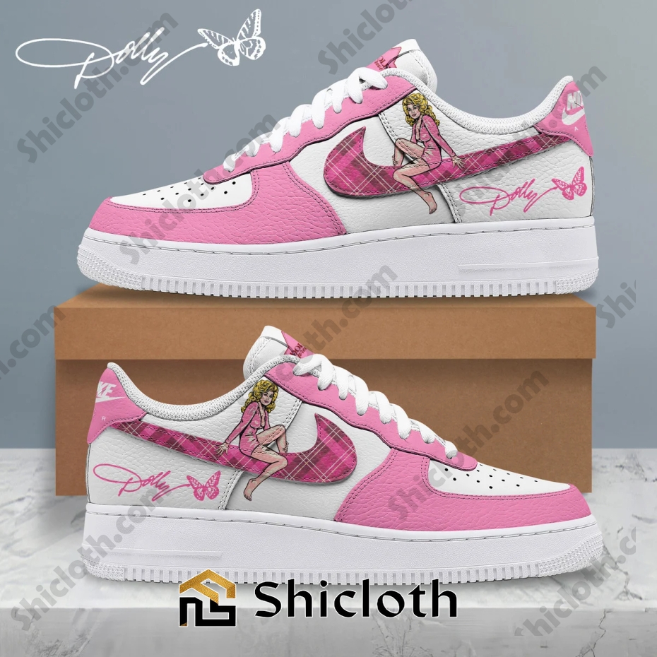 Dolly Parton Butterflies Air Force Shoes