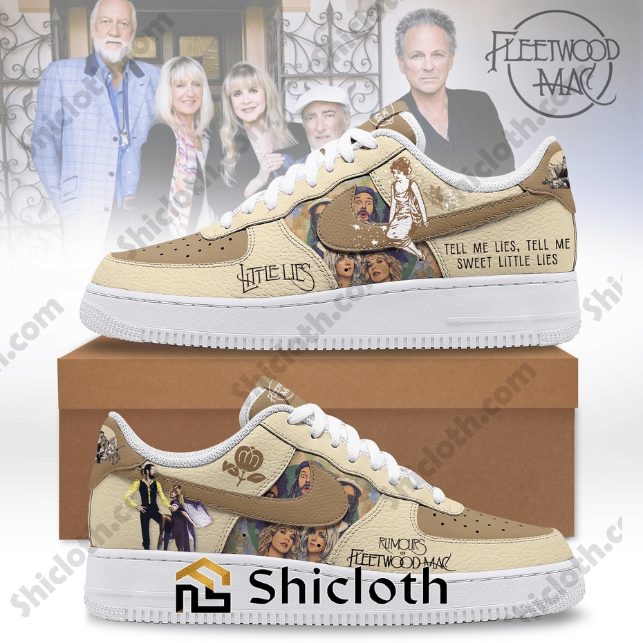 Fleetwood Mac Little Lies Air Force Sneakers