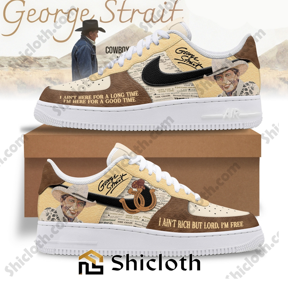 George Strait I Ain't here For A Long Time Air Force 1
