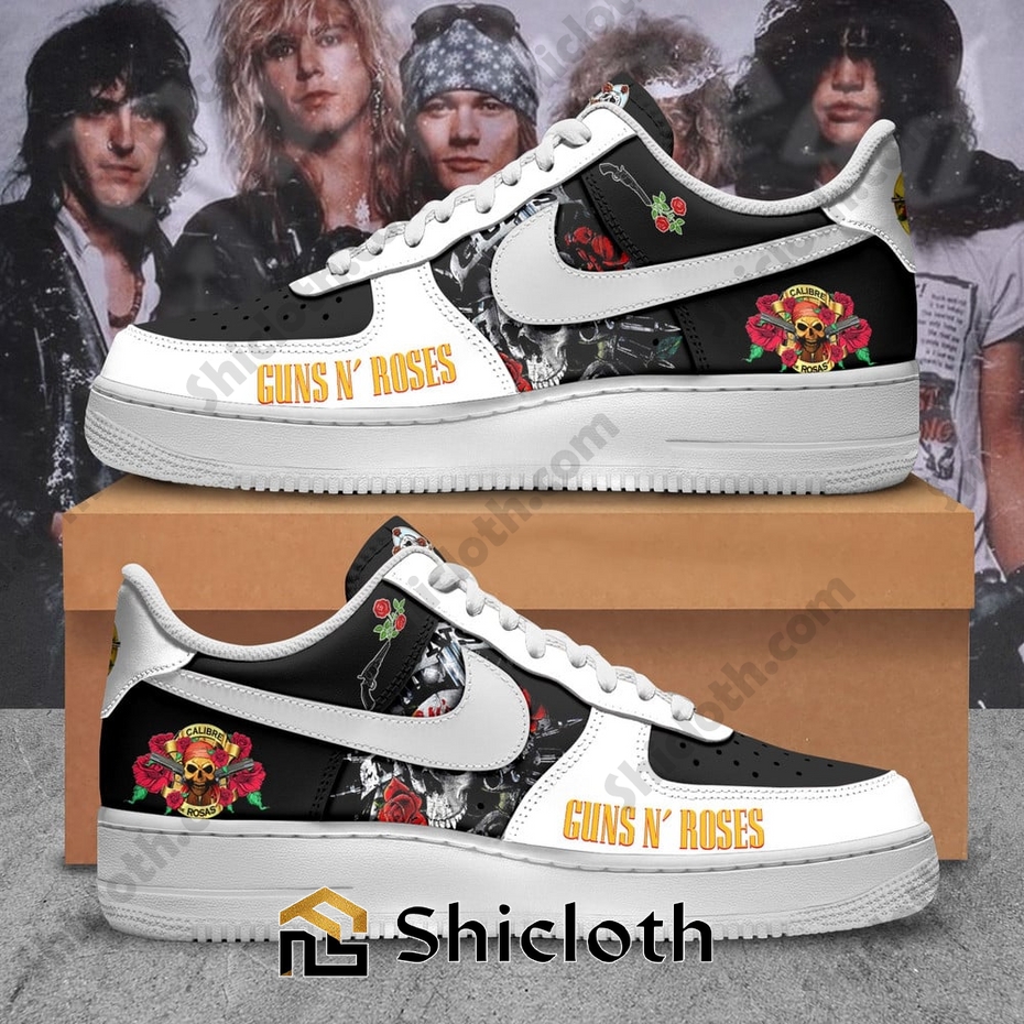 Guns N' Roses Calibre De Rosas Air Force Shoes