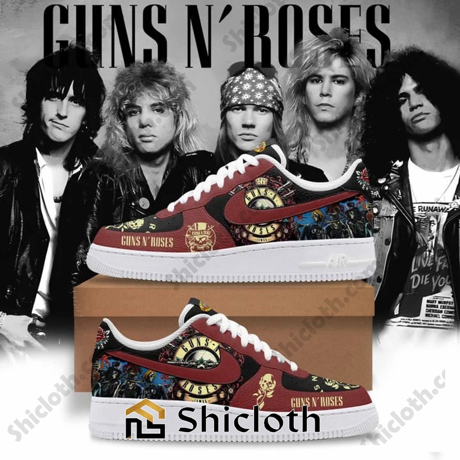 Guns N' Roses Premium Nike AF1 Sneakers