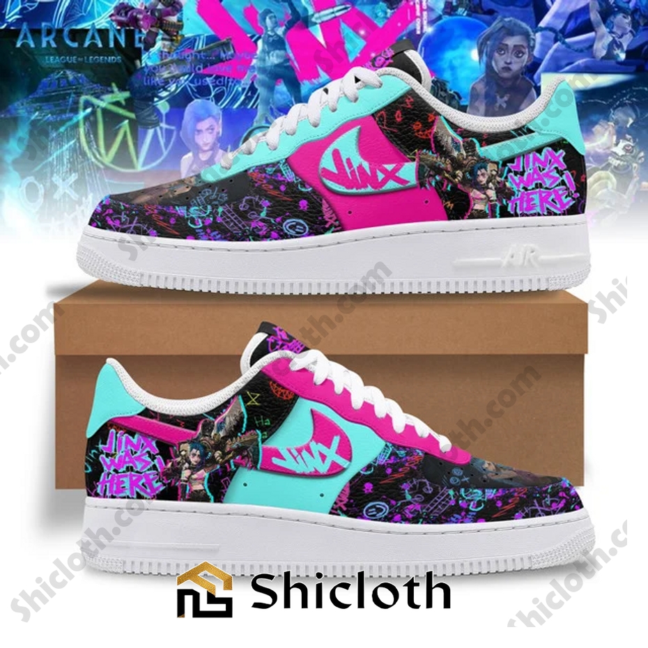 Jinx Was Here Air Force 1 Sneakers