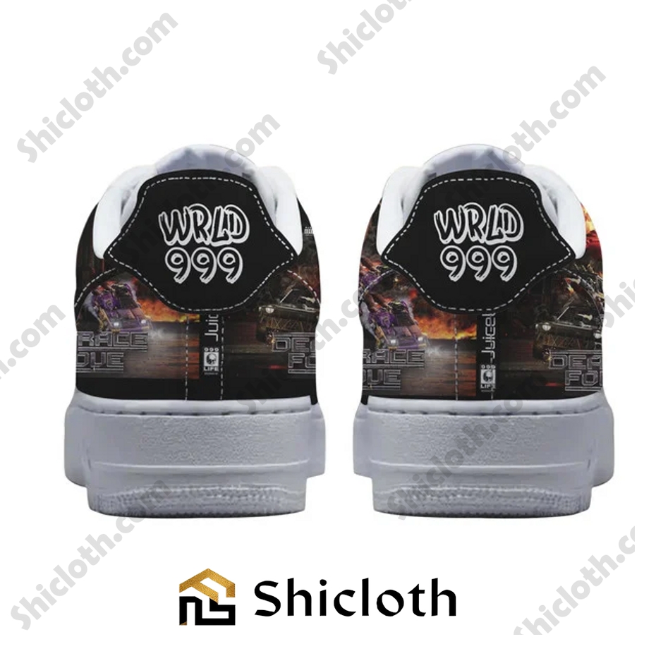 Juice WRLD Custom Nike Air Force 1 3 Juice WRLD Custom Nike Air Force 1 - Image 3