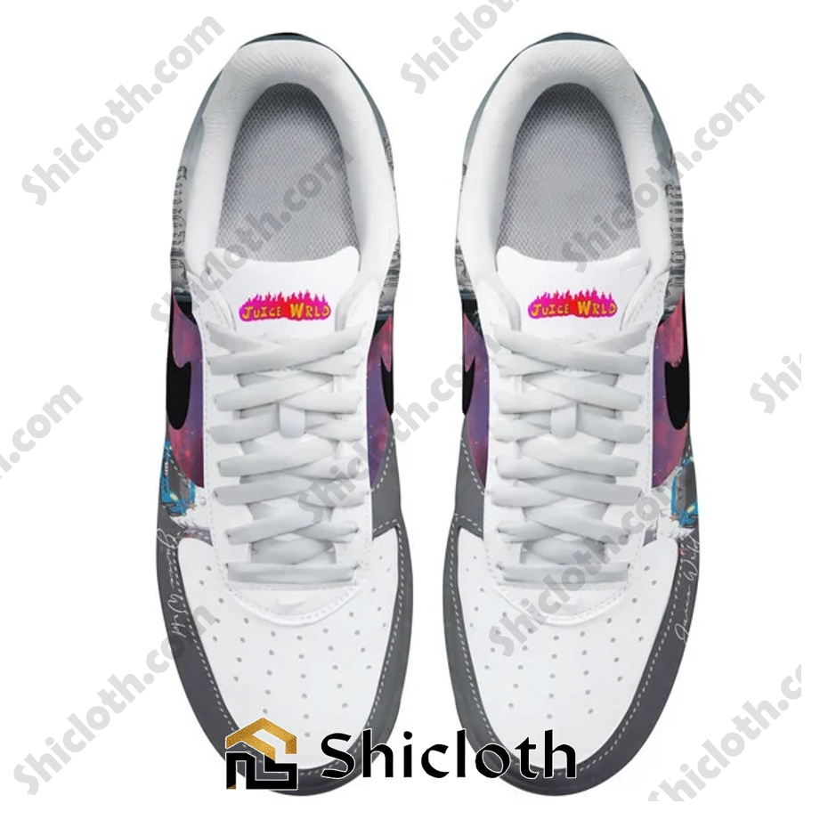Juice WRLD Custom Nike Air Force 1 4 Juice WRLD Custom Nike Air Force 1 - Image 4