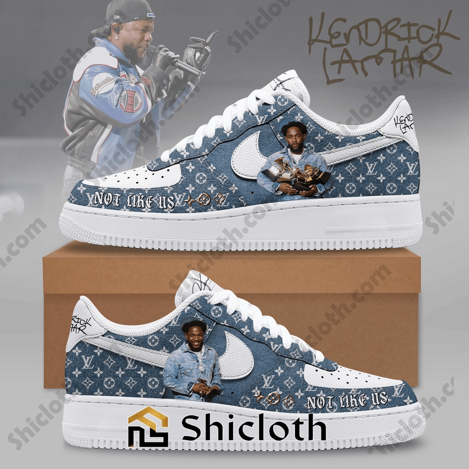 Kendrick Lamar Not Like Us Air Force Shoes