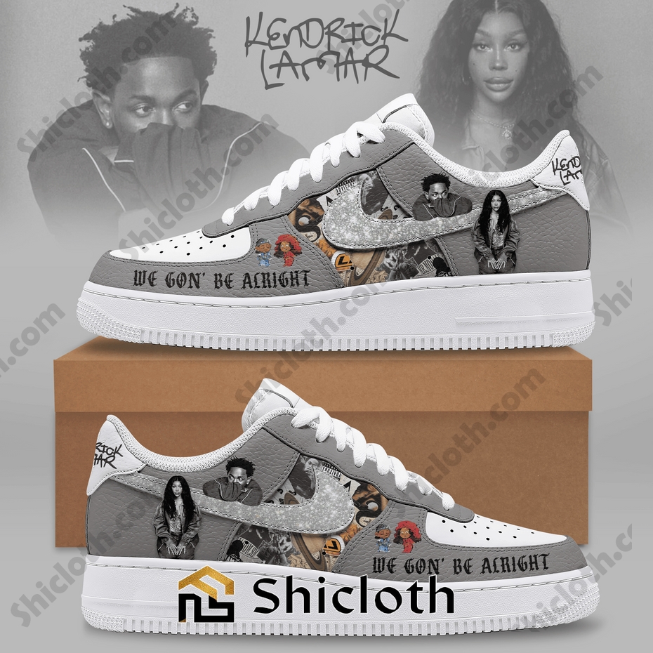 Kendrick Lamar We Gon? Be Alright Air Force Shoes