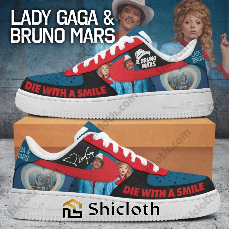 Lady GaGa & Bruno Air Force Shoes