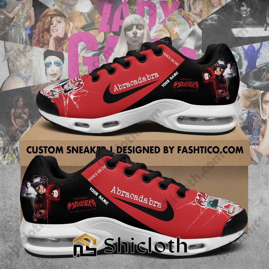 Lady GaGa Mayhem Nike Air Force Shoes