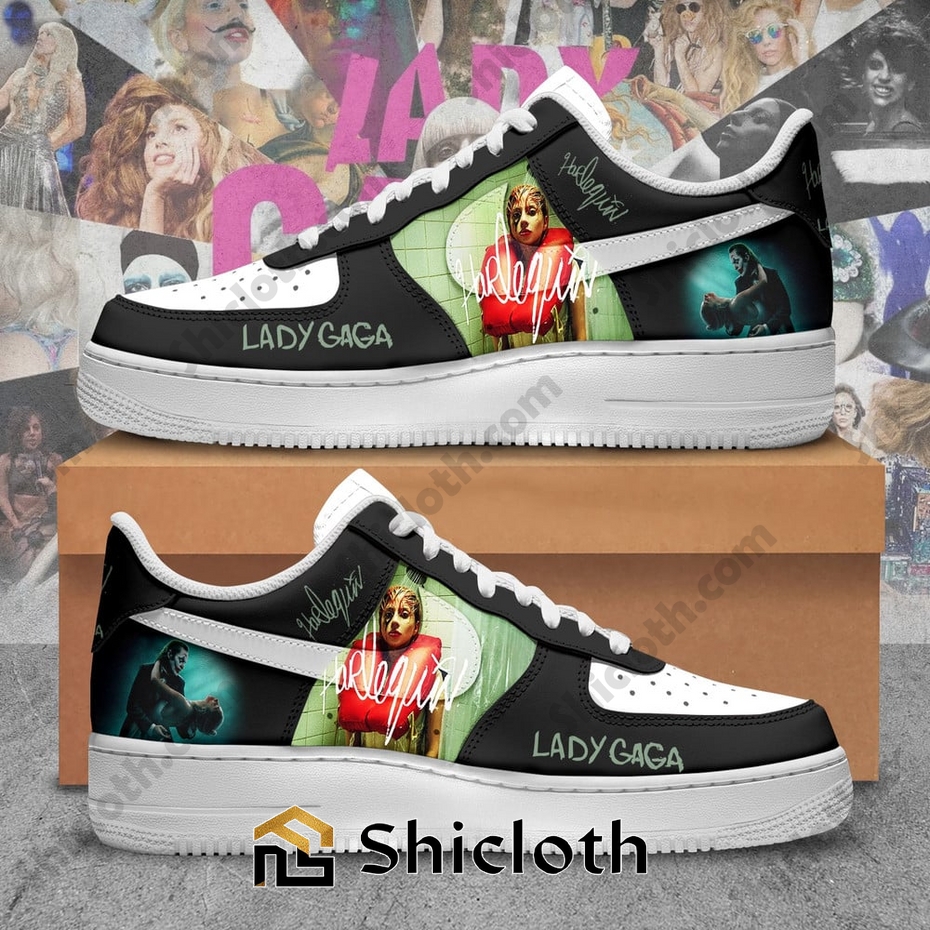 Lady Gaga Harley Quinn Air Force Shoes