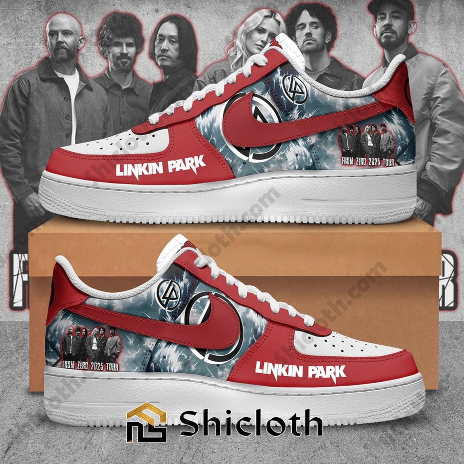 Linkin Park From Zero World Tour 2025 Air Force Shoes