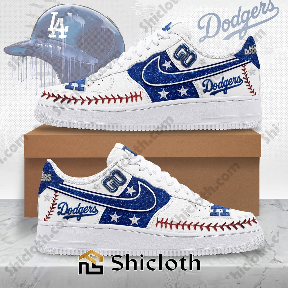 Los Angeles Dodgers Go Nike Air Force Shoes