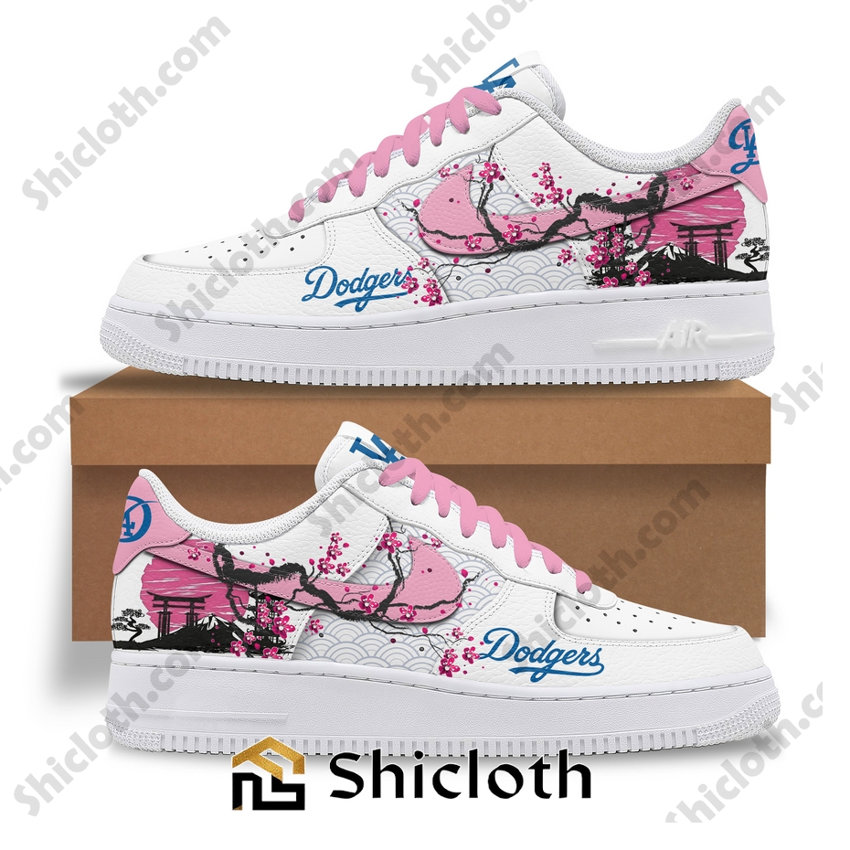 los angeles dodgers x sakura nike air force shoes 2 XTos0