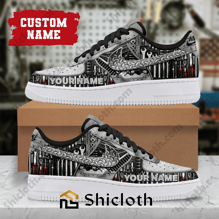 Mechanics Tool Custom Air Force Sneakers