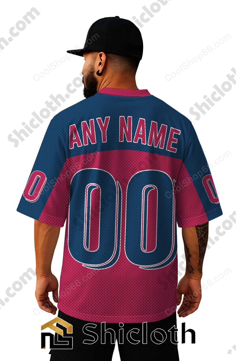 Alternative view of Personalized Name Number Minnesota Twins MLB Mesh Jersey